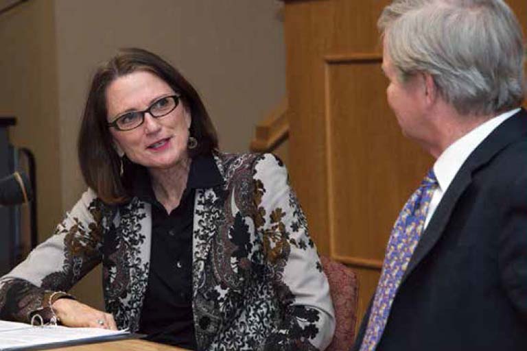 A young Jayma Meyer swims the breast stroke in a newspaper photo.