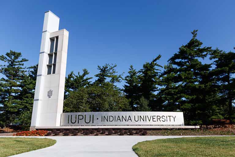 IUPUI gate